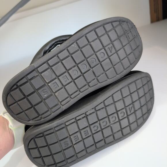 4CCCCEES Eclipse Sling Shoe Black Thong Sandal Platform Leather 39 US 8-8.5 $350 - Picture 12 of 14